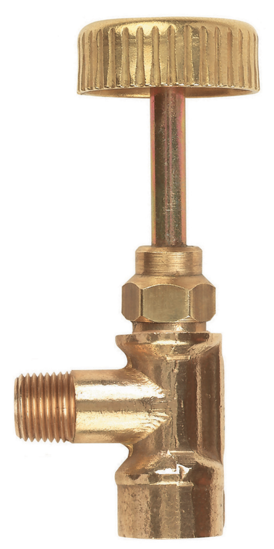 Válvula Agulha Angular 1/8 NPT [E x I] EC5
