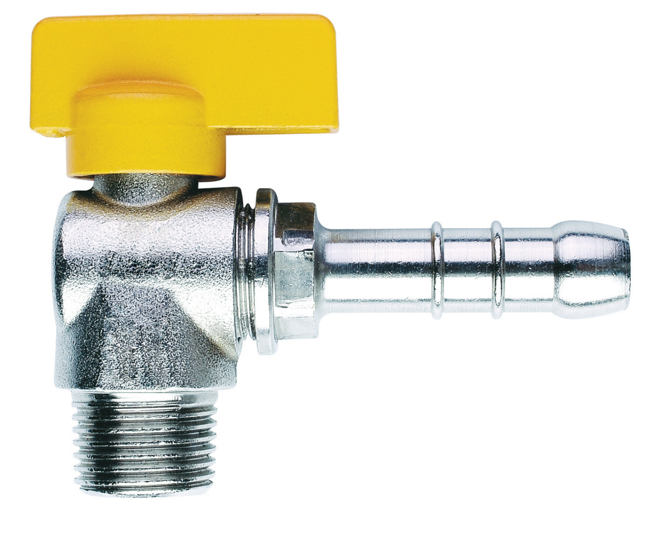 Válvula Esfera GLP Angular 1/2 NPT [E] x TM 3/8