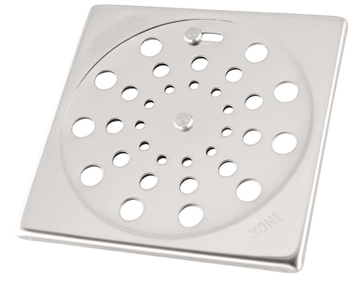 Grelha Quadrada 15 [150mm] Aco Inox 304 C/ Fecho S/ Moldura PP