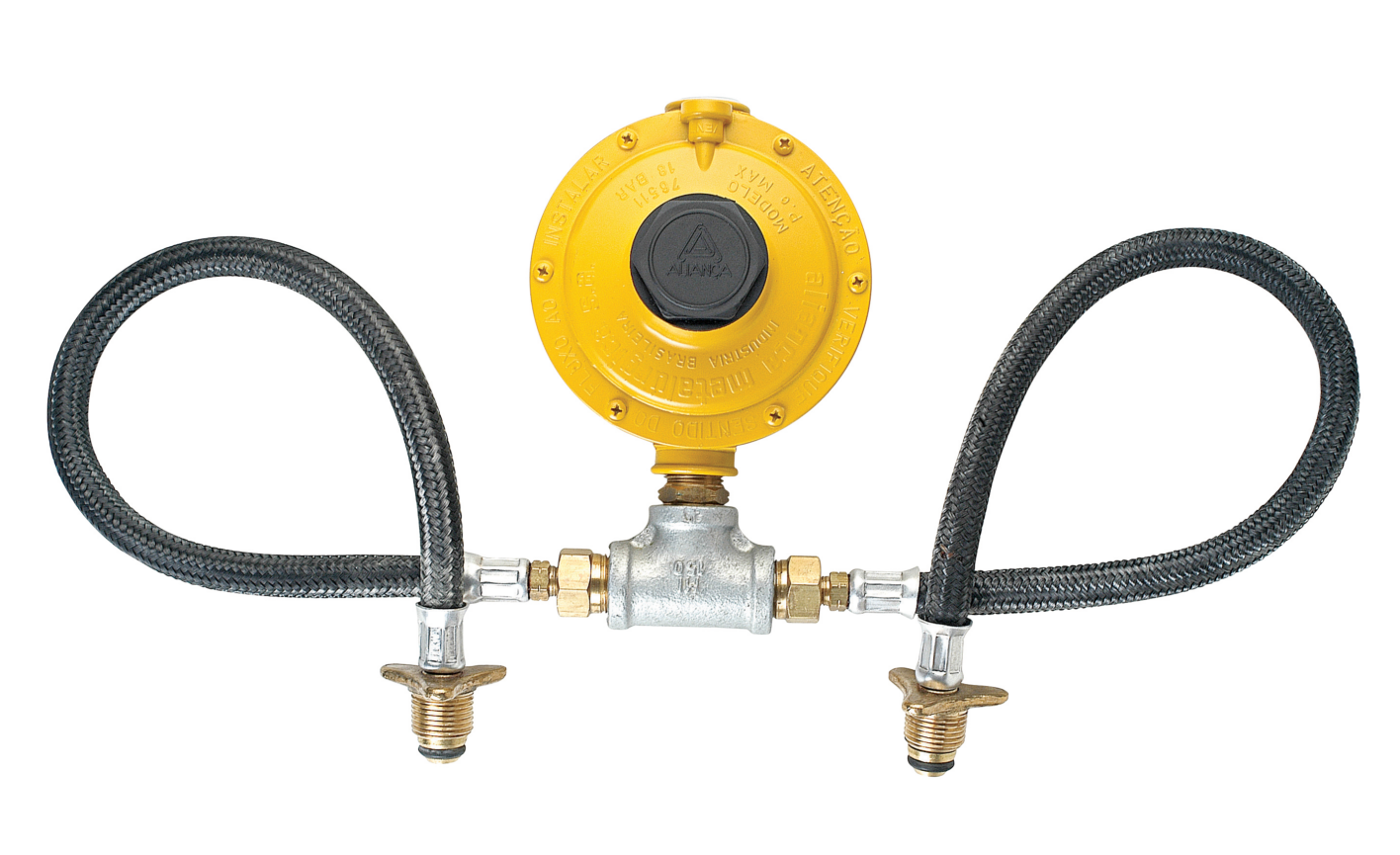 Conjunto 2XP45 Regulador 12kg/h Ultragás