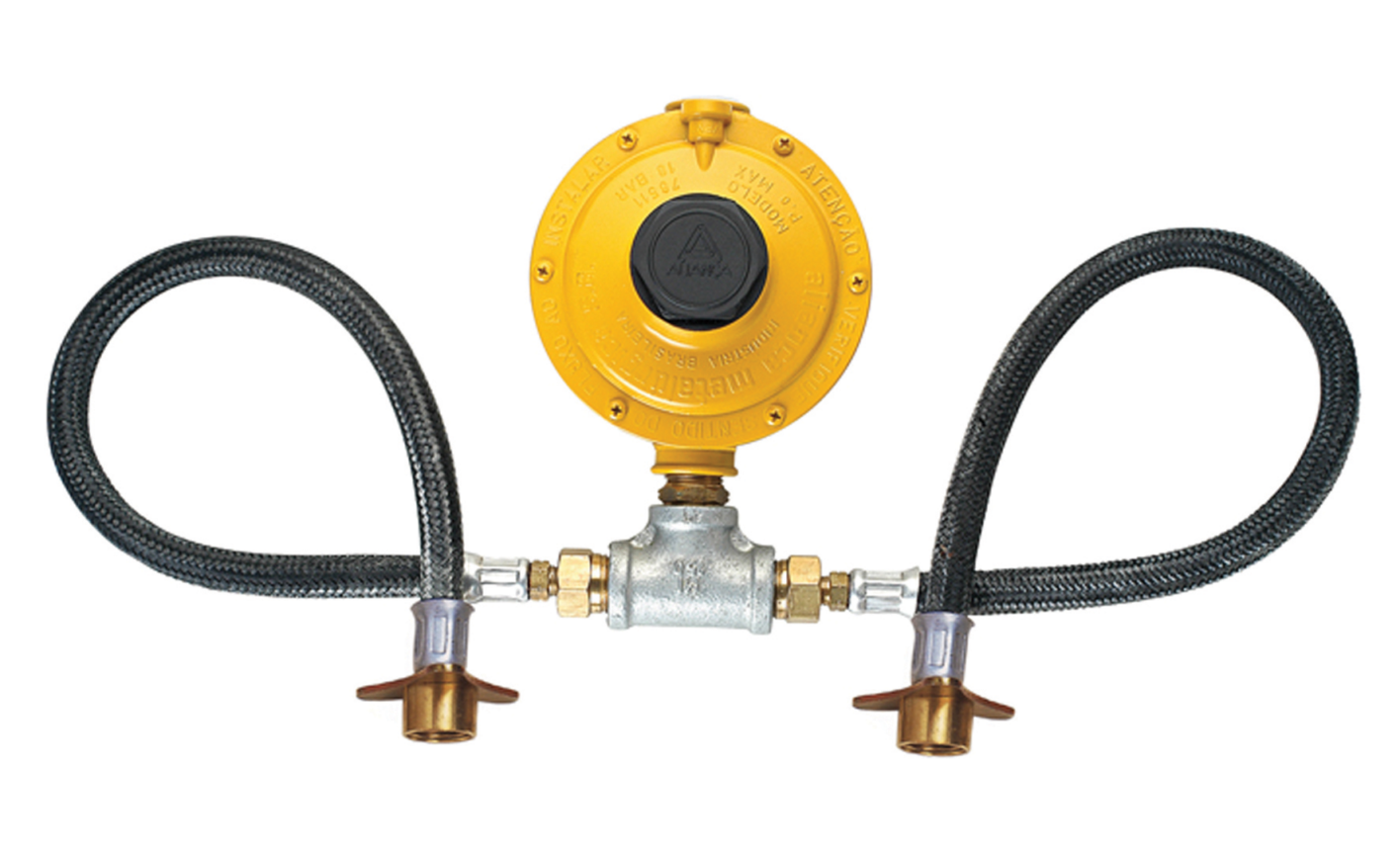Conjunto 2XP45 Regulador 12kg/h Liquigás