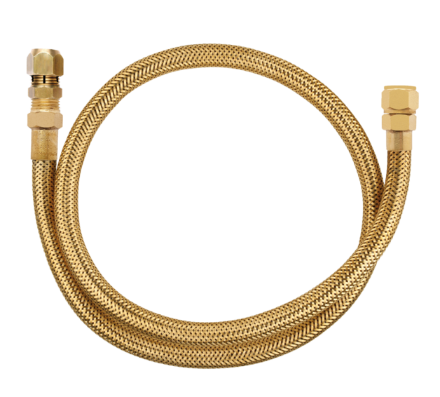 Ligação Flex. Tombak 1,00m – 1/2 [I] x Aperto Rápido