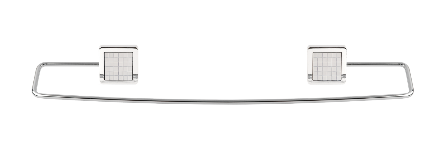 Porta-Toalha 50Cm Branco Obi
