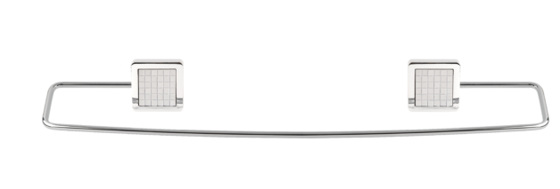 Porta-Toalha 50Cm Branco Obi