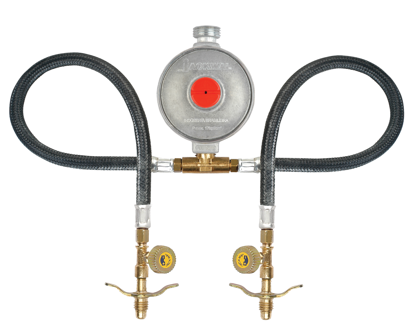 Conjunto 2XP13 Regulador 5kg/h Saída 1/2″ BSP [E]
