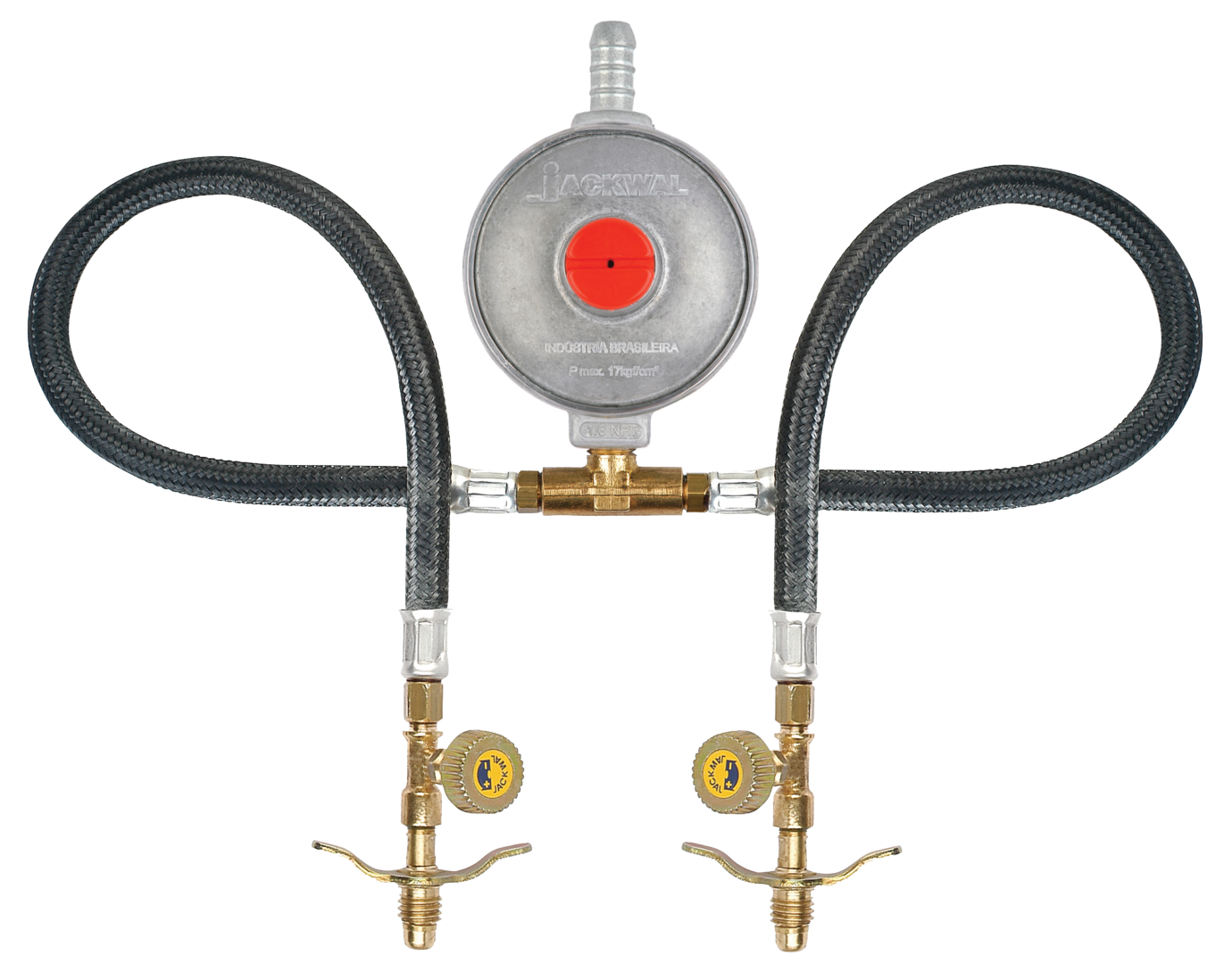 Conjunto 2XP13 Regulador 5kg/h Saída TM
