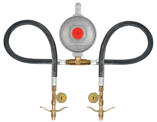 Conjunto 2XP13 Regulador 5kg/h Saída TM