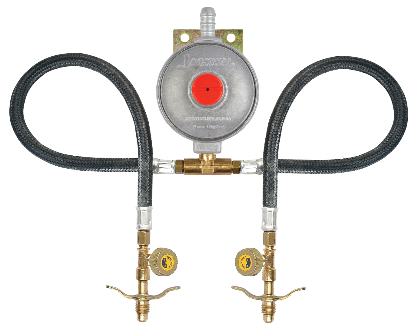 Conjunto 2XP13 Regulador 7kg/h Saída TM