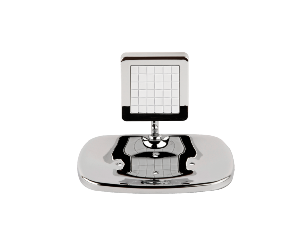 Saboneteira Obi Metal Branco