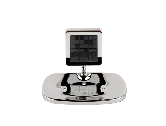 Saboneteira Obi Metal Preto