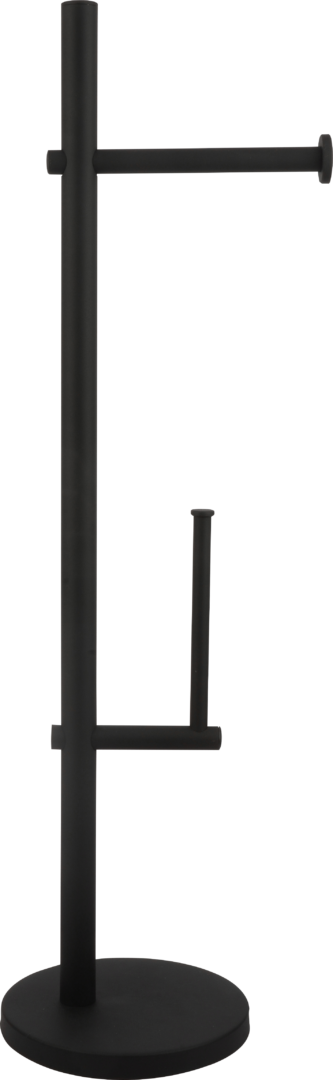 Papeleiro Certical com Reserva Flat Black