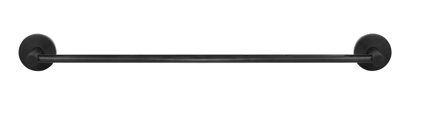 Porta-toalha 60cm Flat Black