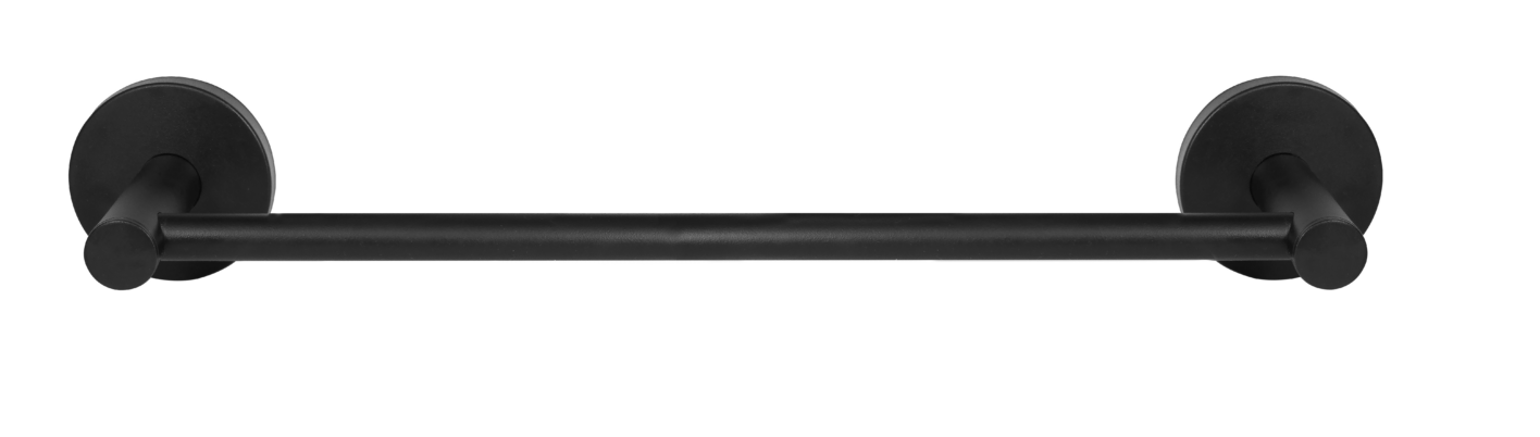 Porta-toalha 30cm Flat Black